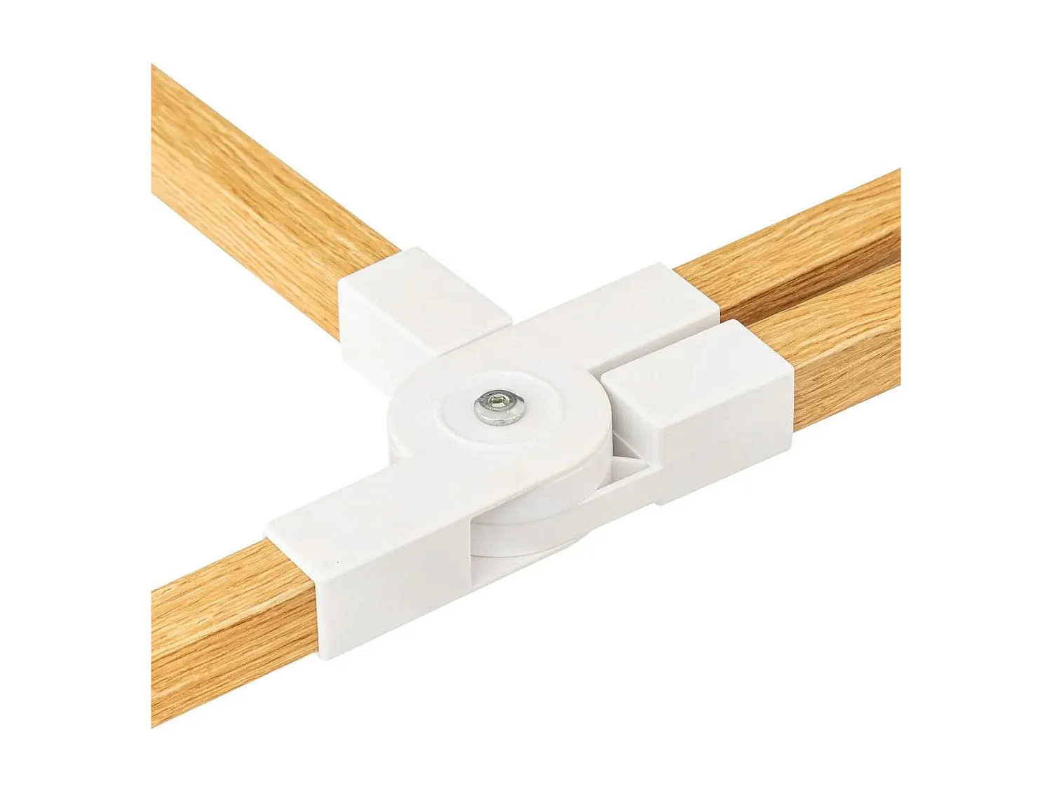 Étendoir à Linge à Roulettes "Tour" 40m Naturel