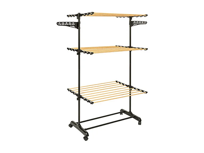 Étendoir à Linge "Bara" 25m Noir