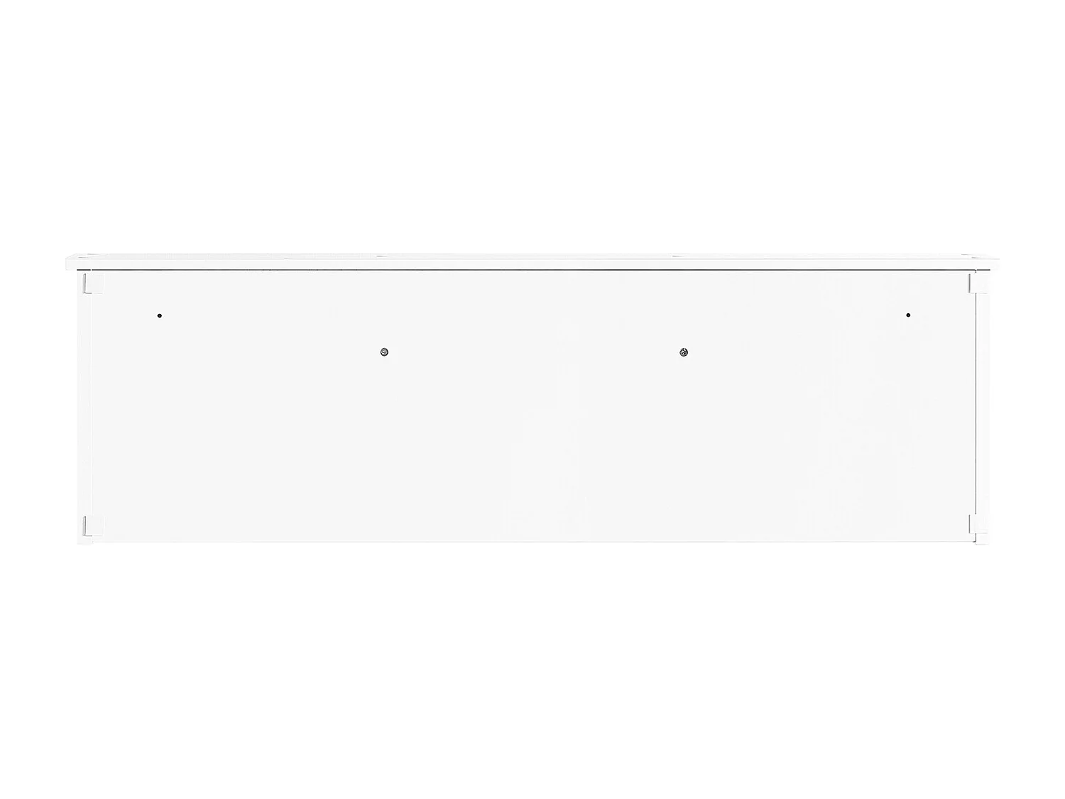 SoBuy FHK35-W Porte Manteau Mural, Étagère de Rangement, Meuble d'Entrée avec 3 Compartiments et 3 Crochets, L100xP20xH30