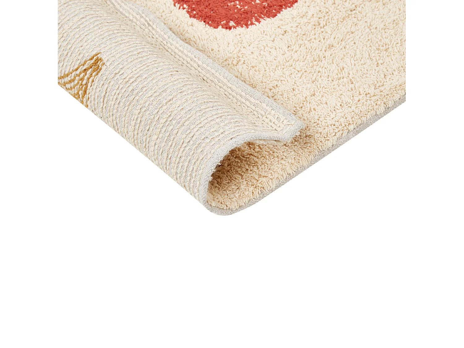 Tapis de bain ESME 50 x 80 cm Coton Beige