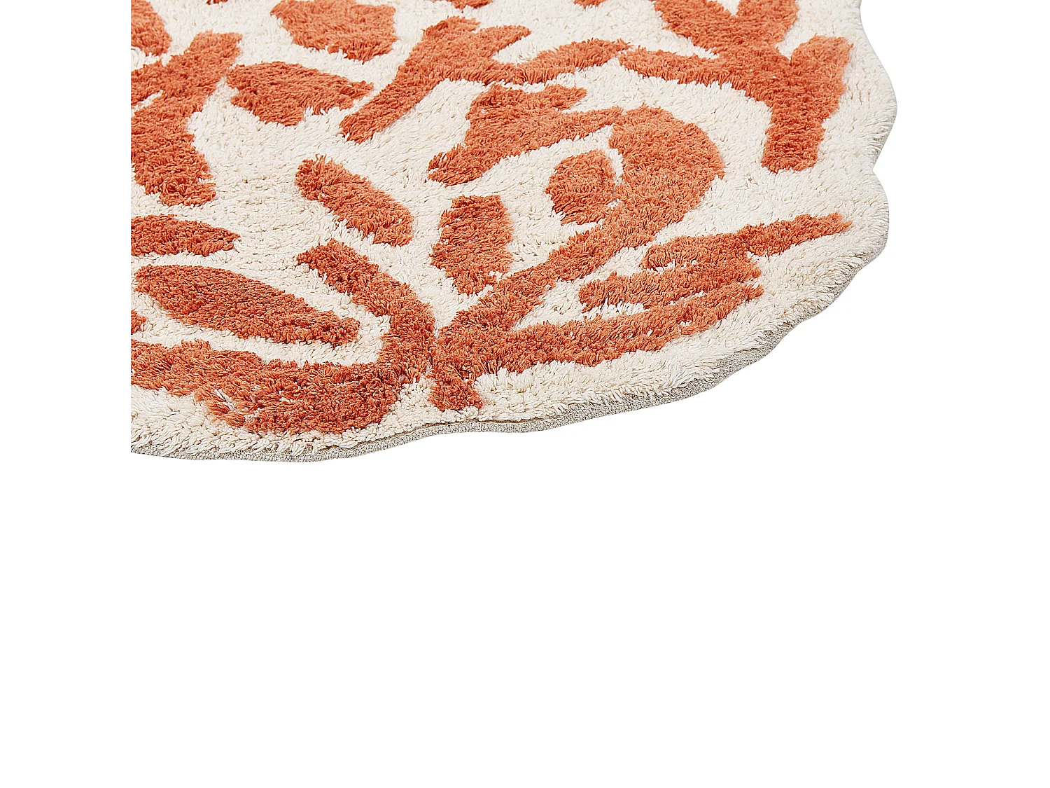 Badmat DERIK 60 x 90 cm Katoen Oranje