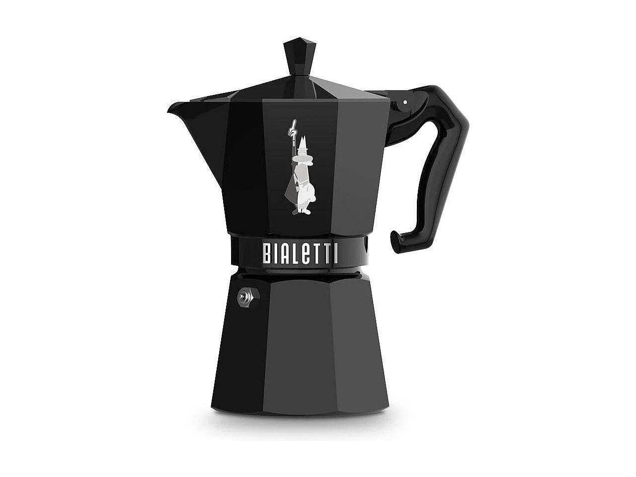 Cafetière Moka Exclusive noire 6 tasses