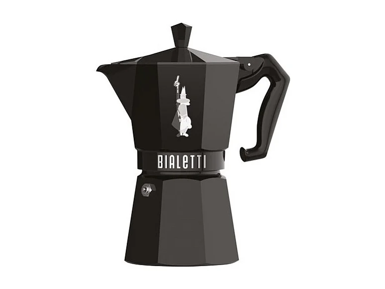 Cafetière Moka Exclusive noire 6 tasses