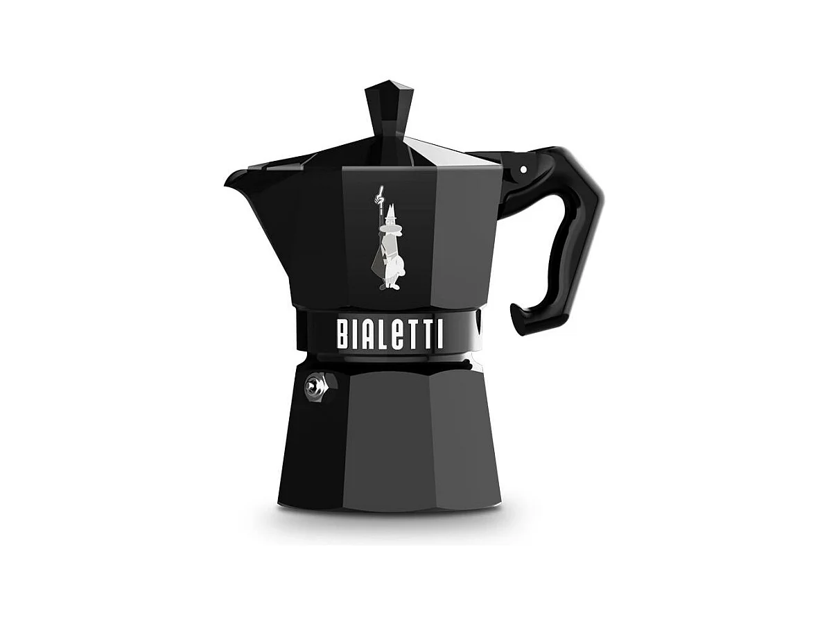 Cafetière Moka Exclusive noire 3 tasses