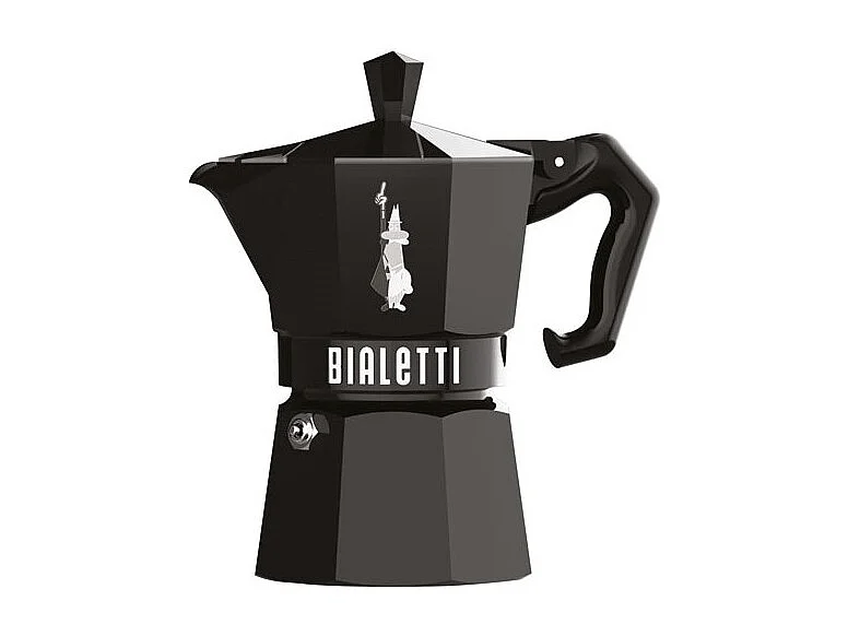 Cafetière Moka Exclusive noire 3 tasses