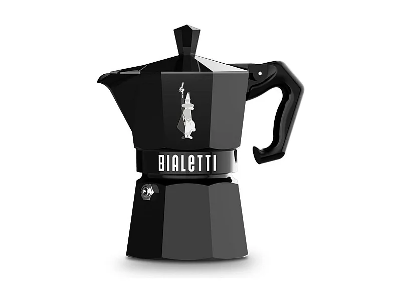 Cafetière Moka Exclusive noire 3 tasses