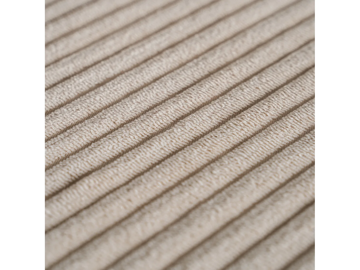 Canapé modulable en polyester crème 87x105x82 cm