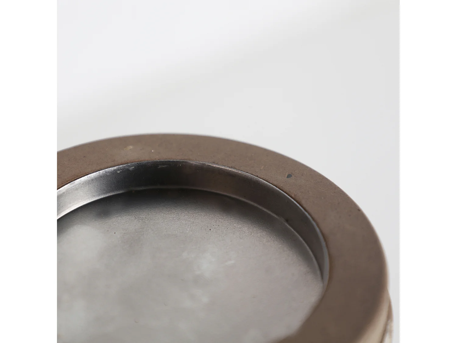 Portavela de madera de pino en color marrón de 12x11x34cm - pack de 2