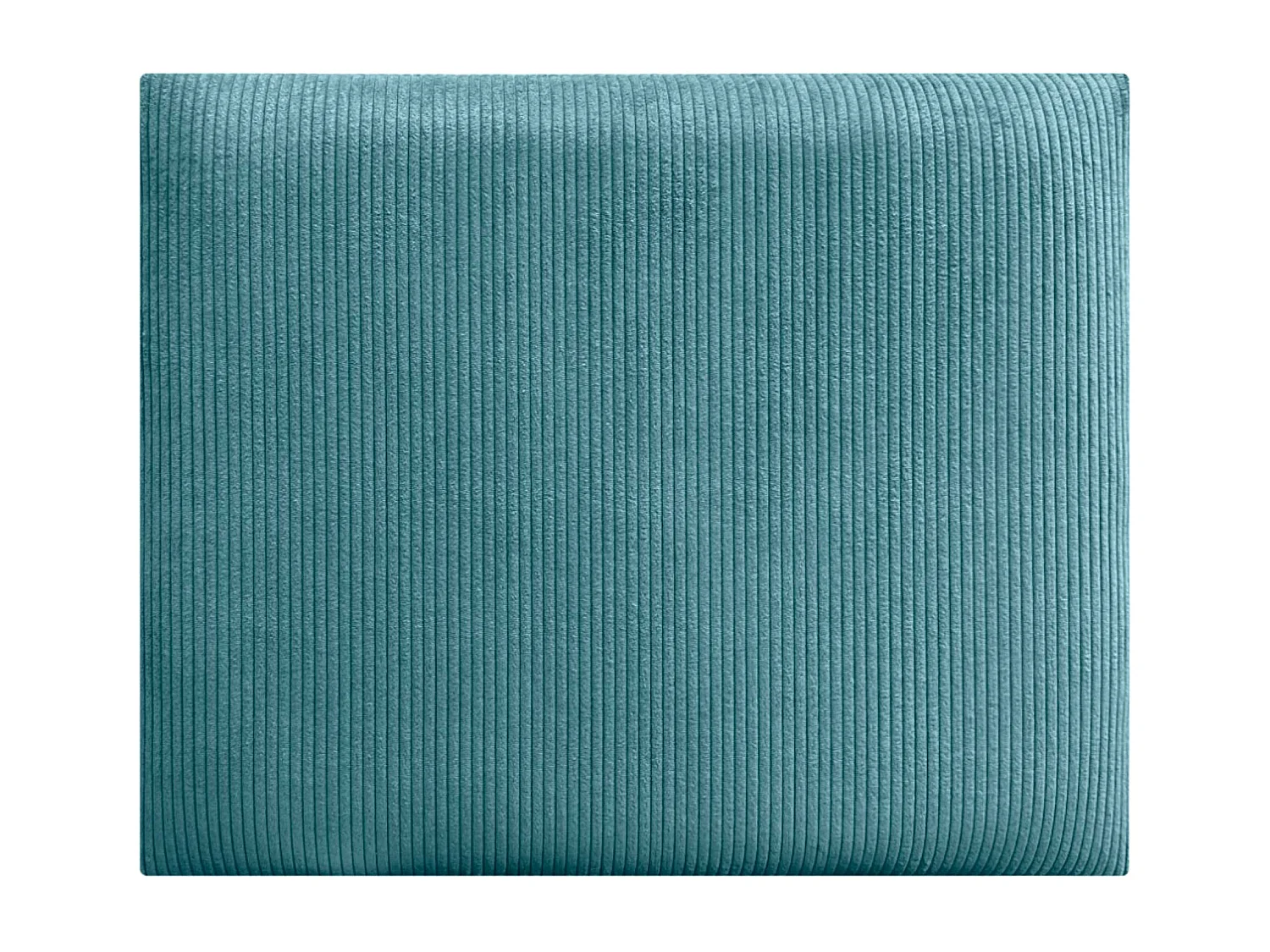 DHOME Premium Corduroy gestoffeerd hoofdeinde samengesteld uit verwisselbare zelfklevende panelen Luxe slaapkamer opgevuld (Turquoise,160cm)