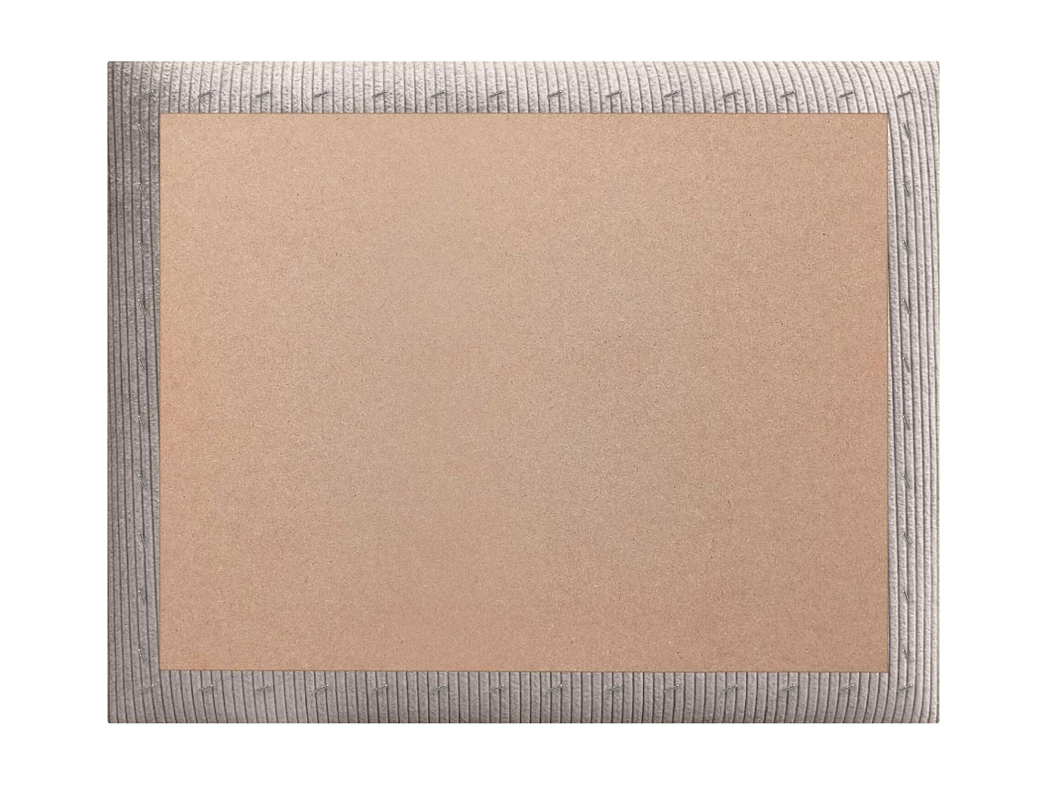 DHOME Premium Corduroy gestoffeerd hoofdeinde samengesteld uit verwisselbare zelfklevende panelen Luxe slaapkamer opgevuld (Beige,140cm)