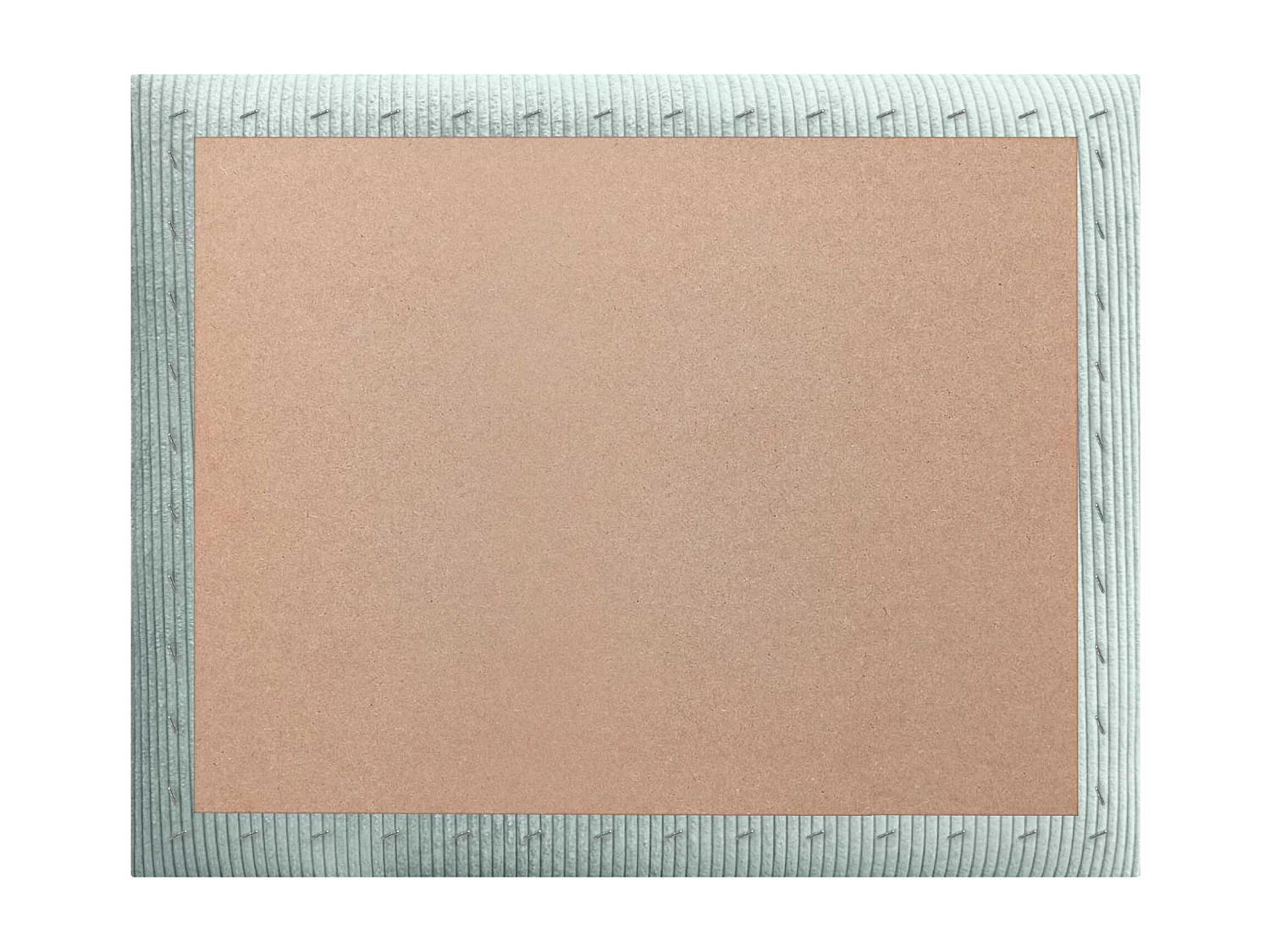 DHOME Tête de lit rembourrée en velours côtelé de qualité supérieure composée de panneaux autocollants interchangeables (vert aqua, 150 cm)