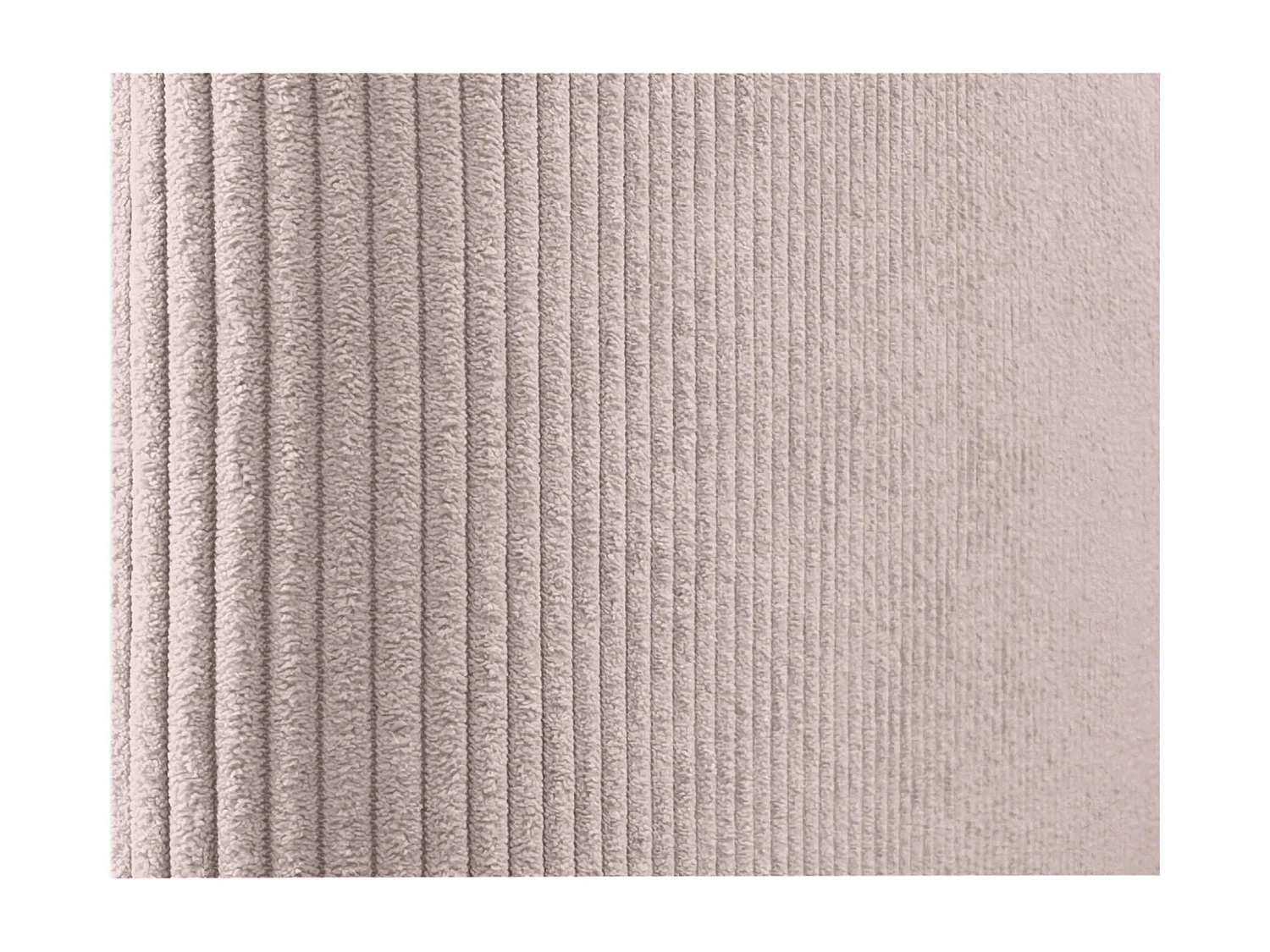 DHOME Testiera imbottita in velluto a coste premium composta da pannelli autoadesivi intercambiabili Camera  imbottita (Rosa, 110 cm)