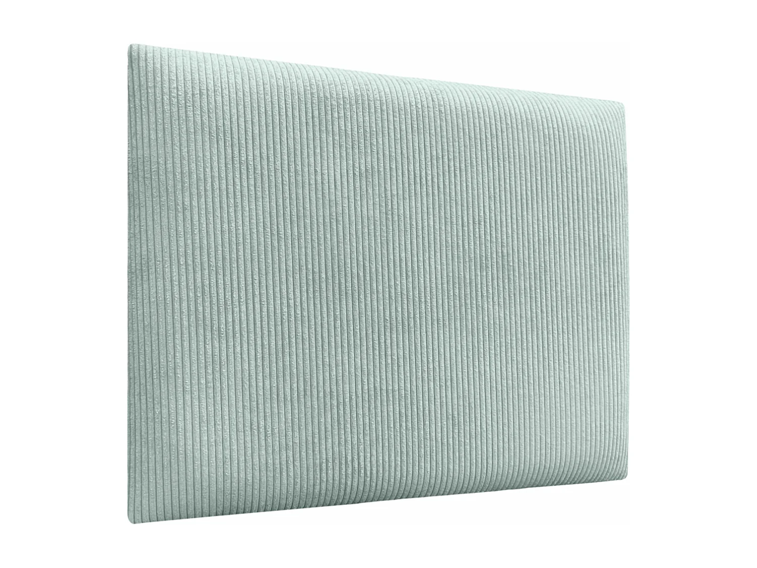 DHOME Testiera imbottita in velluto a coste premium composta da pannelli autoadesivi intercambiabili Camera  imbottita (Verde acqua, 145 cm)