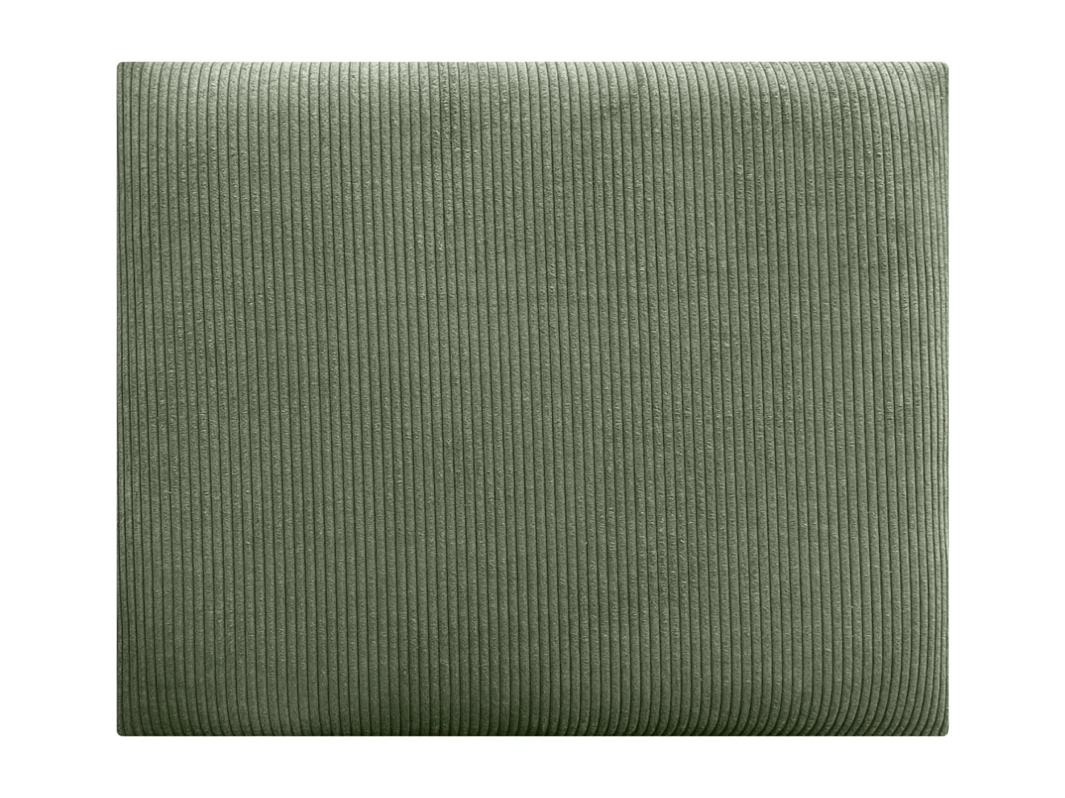 DHOME Premium Corduroy gestoffeerd hoofdeinde samengesteld uit verwisselbare zelfklevende panelen Luxe slaapkamer opgevuld (Jungle Green, 160cm)