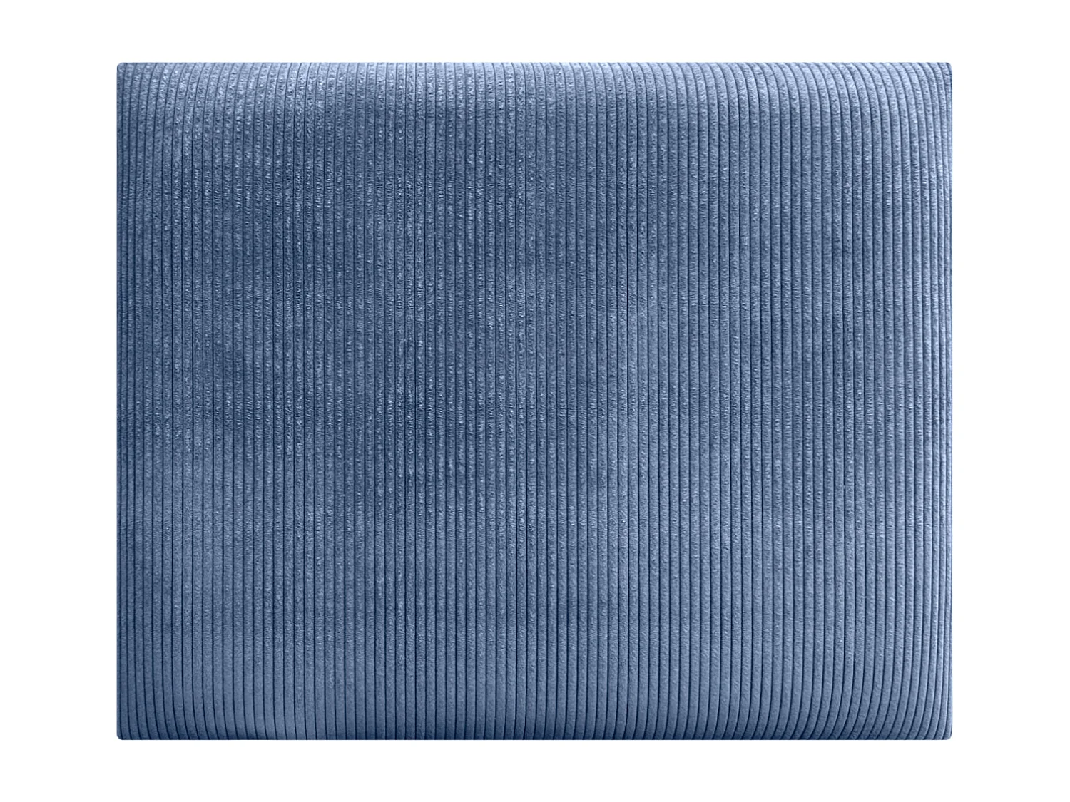 DHOME Premium Corduroy gestoffeerd hoofdeinde samengesteld uit verwisselbare zelfklevende panelen Luxe slaapkamer opgevuld (blauw,110cm)