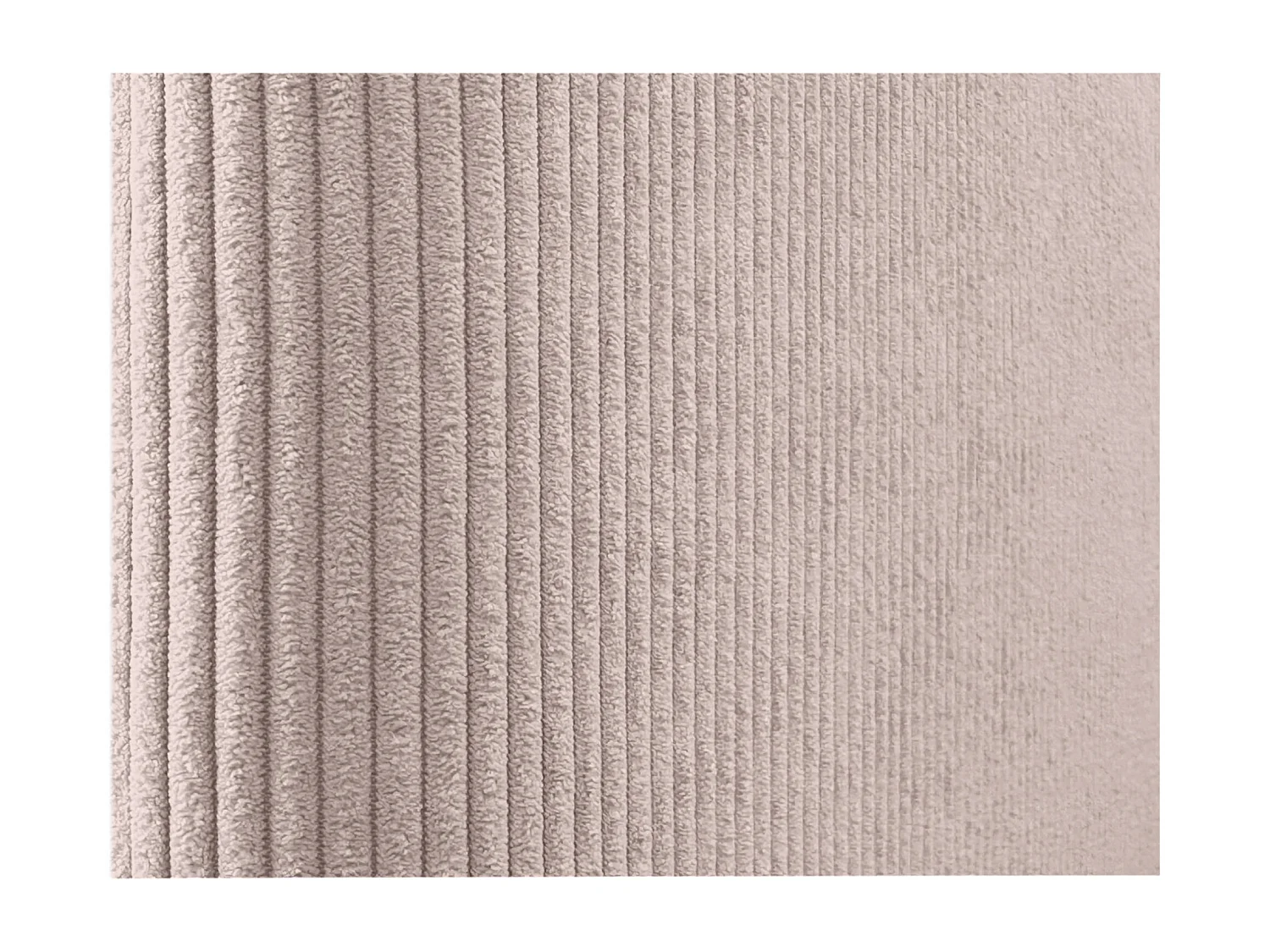 DHOME Tête de lit rembourrée en velours côtelé de qualité supérieure composée de panneaux autocollants interchangeables  (rose, 140 cm)