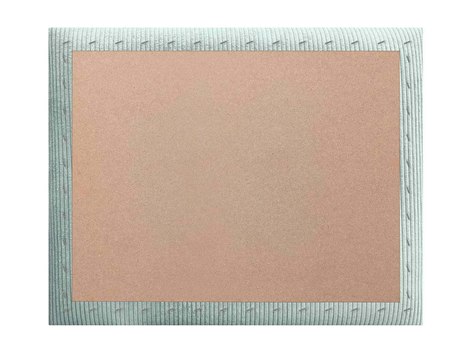 DHOME Tête de lit rembourrée en velours côtelé de qualité supérieure composée de panneaux autocollants interchangeables (vert aqua, 160 cm)