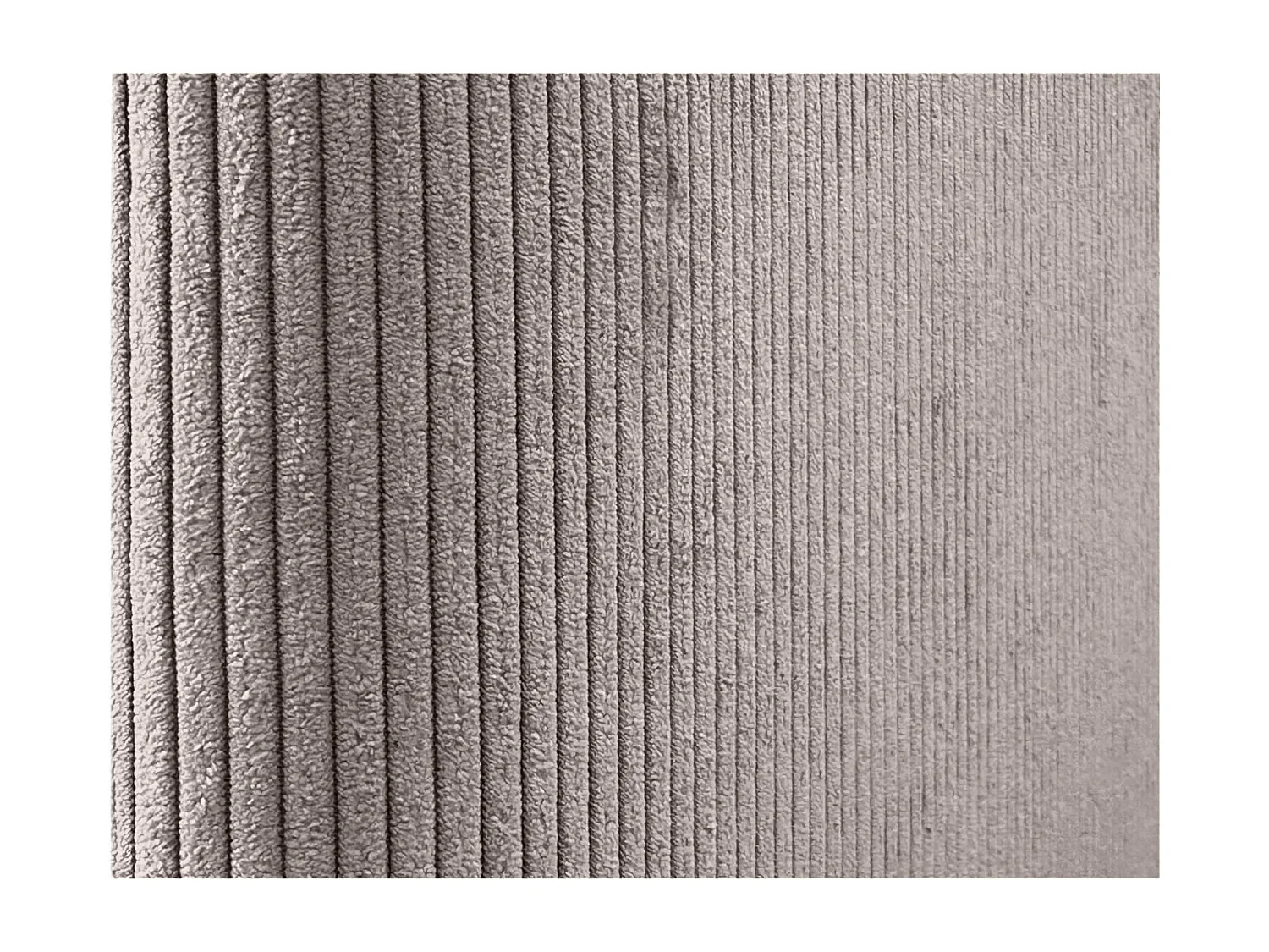 DHOME Tête de lit rembourrée en velours côtelé de qualité supérieure composée de panneaux autocollants interchangeables (marron, 90 cm)