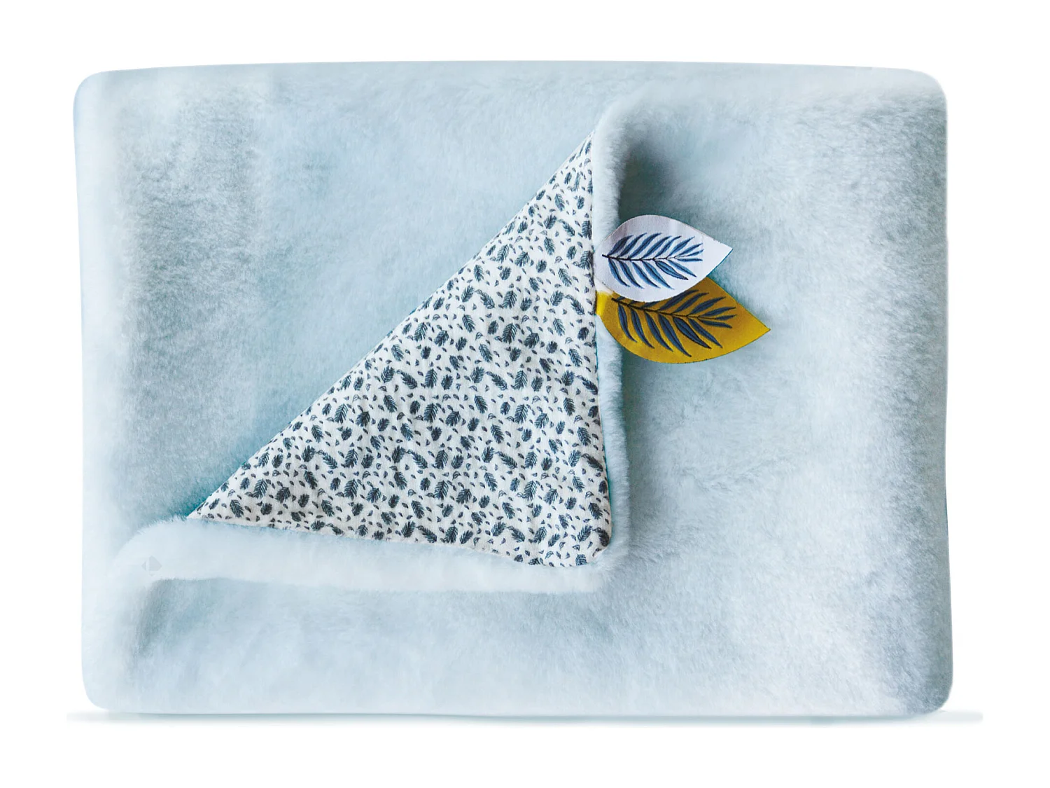 Plaid bébé 70x100 cm collection YOCA LE KOALA bleu