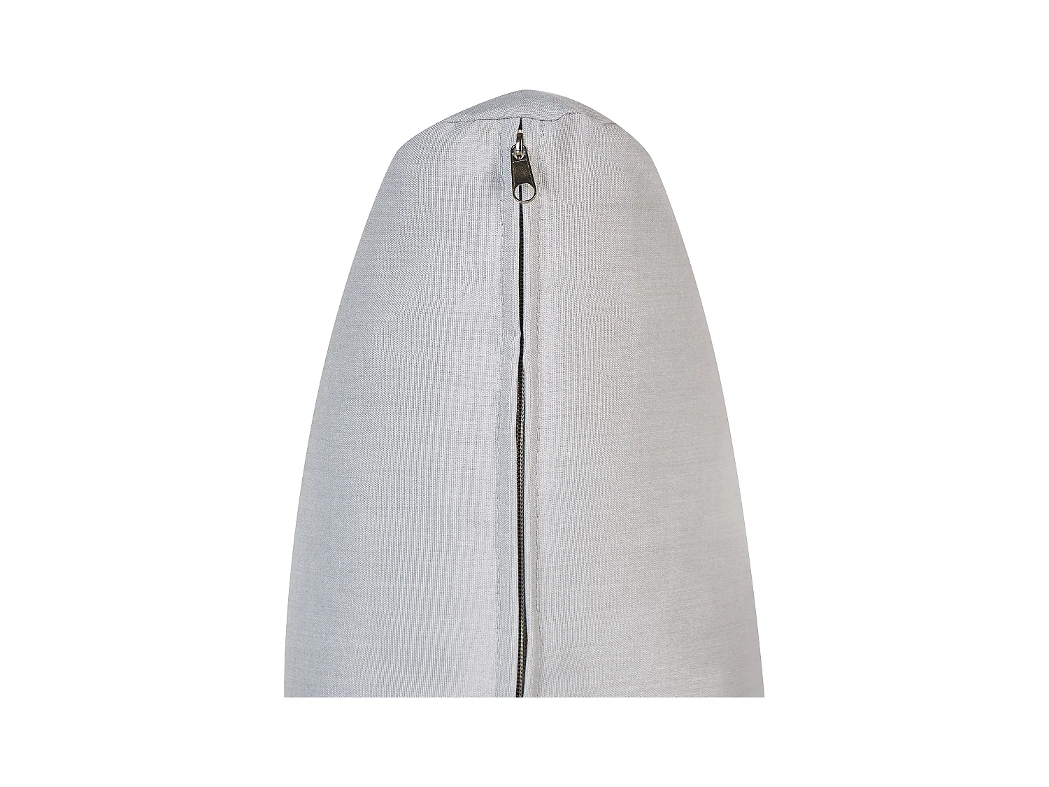 Sofá de jardín 3 plazas KIATO Metal Gris claro