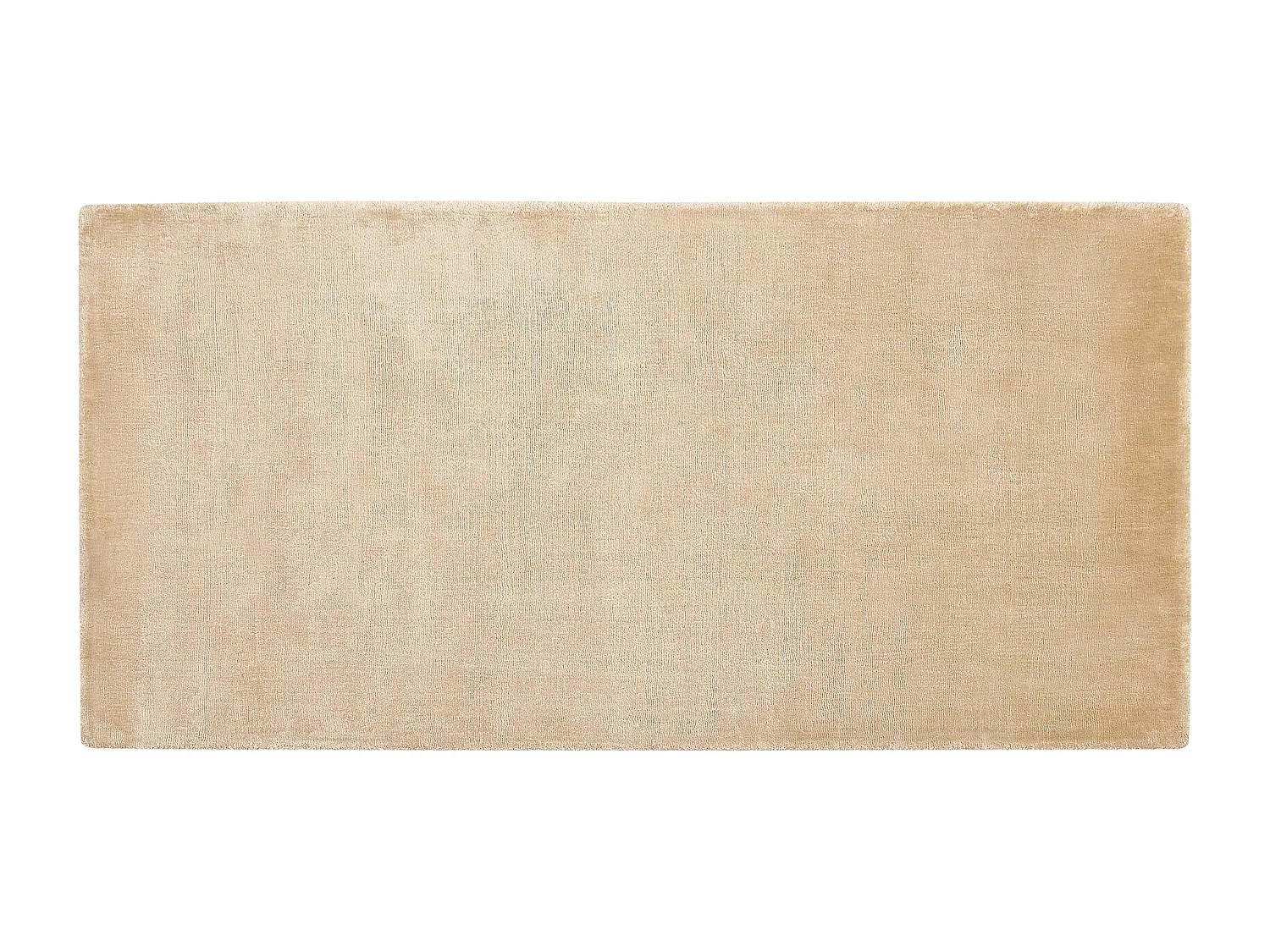 Vloerkleed viscose zandbeige 80 x 150 cm GESI II