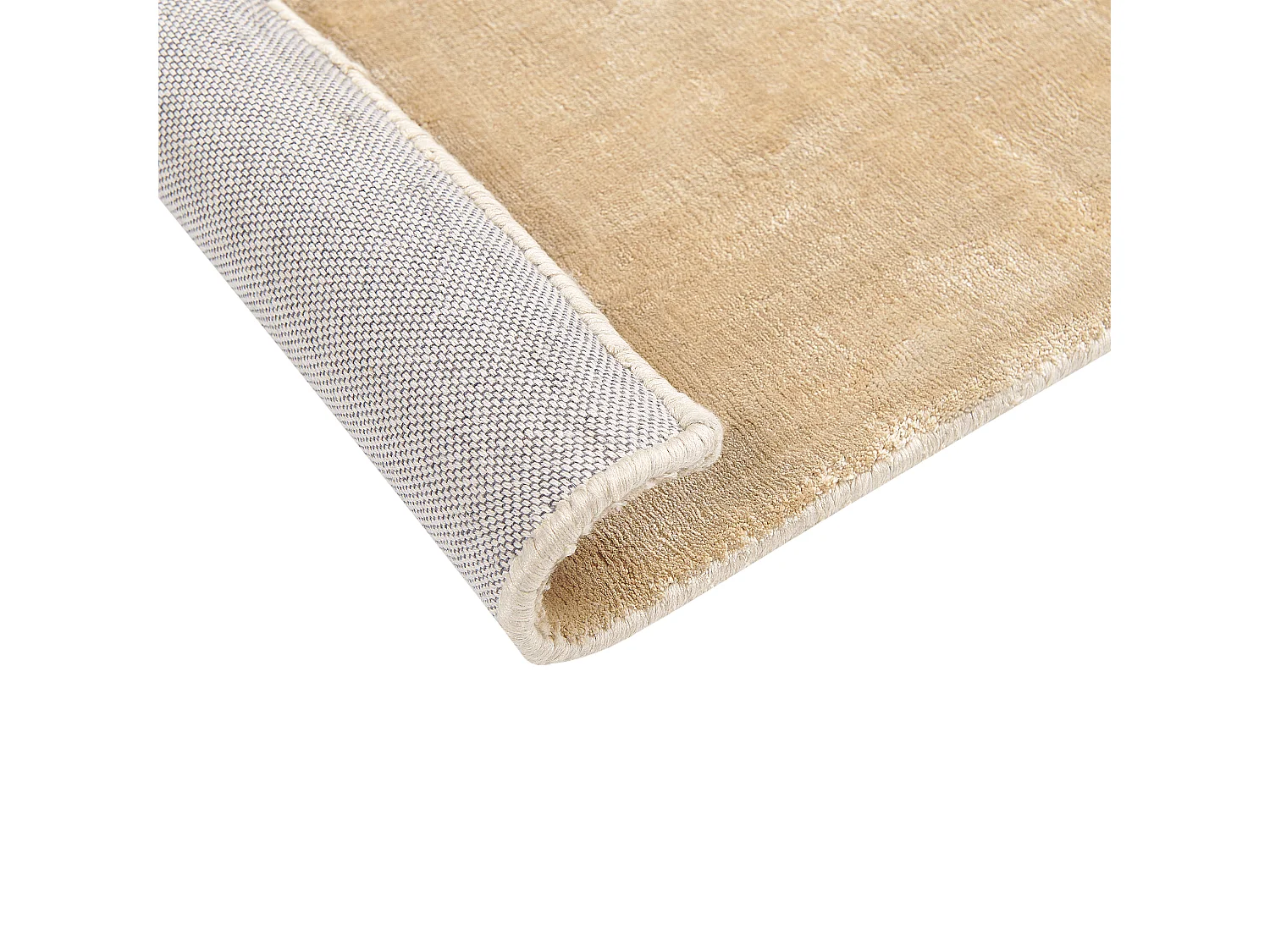 Vloerkleed viscose zandbeige 140 x 200 cm GESI II