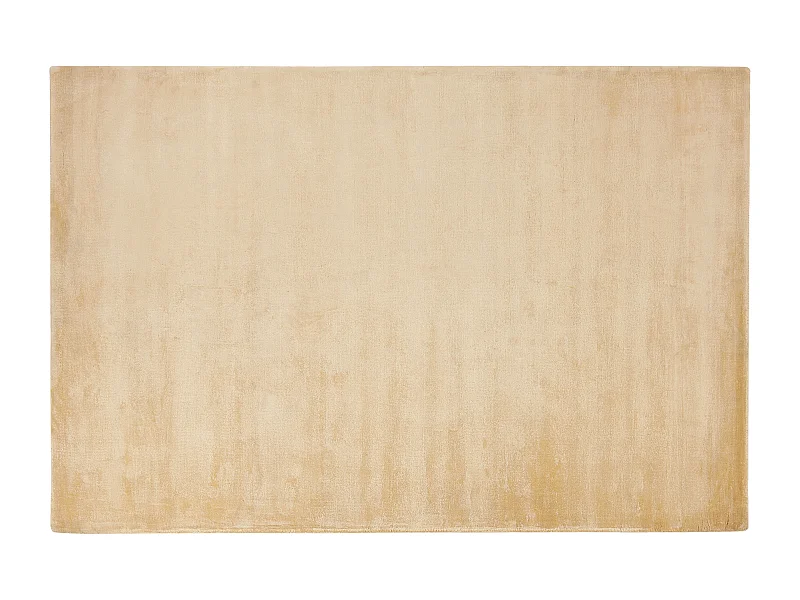 Tapis GESI II Beige sable 160 x 230 cm Soie artificielle