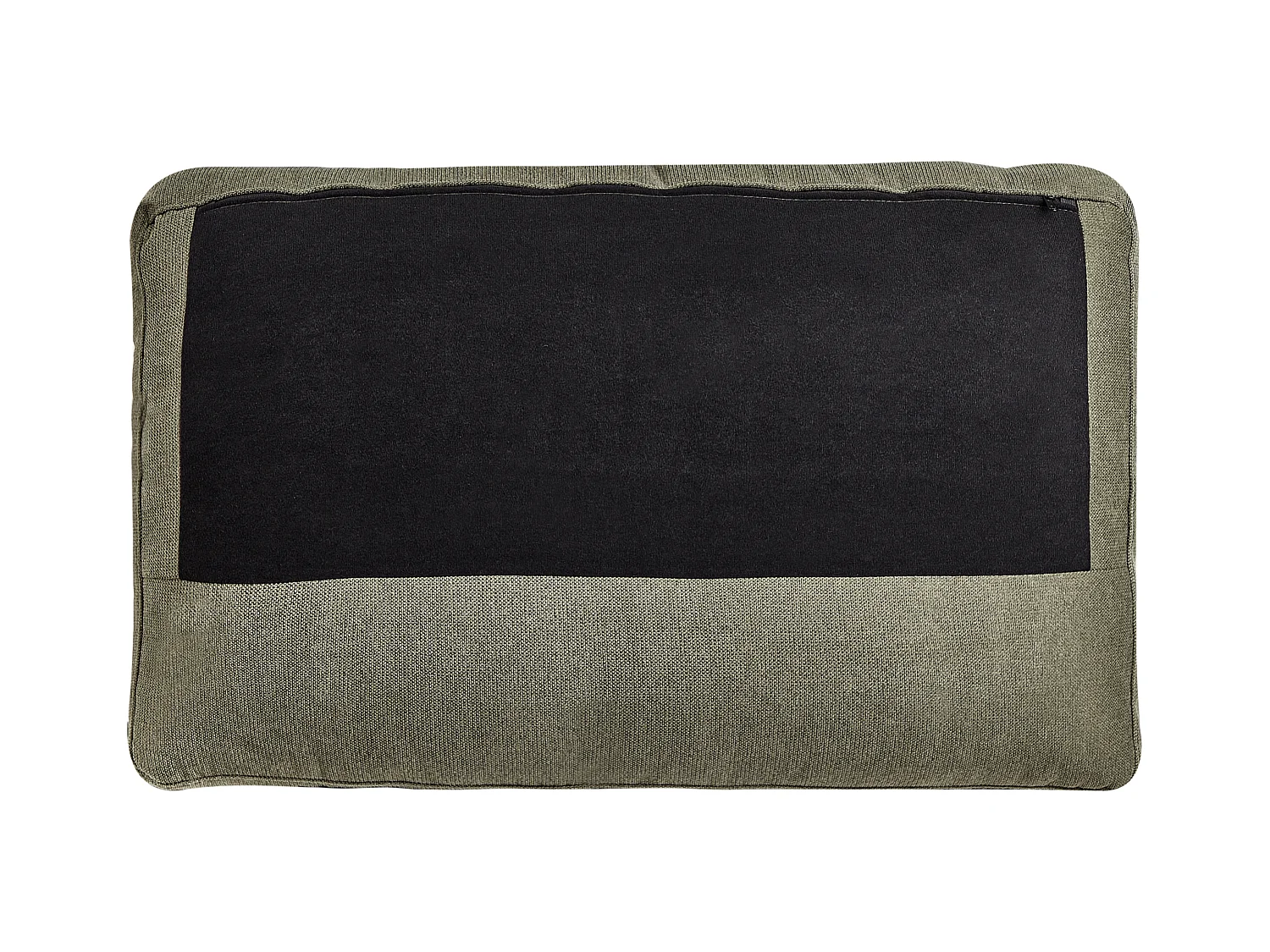 Canapé d'Angle à gauche Moderne en Tissu Polyester Pieds en Bois Clair Dossier avec Coussin Vert Nora