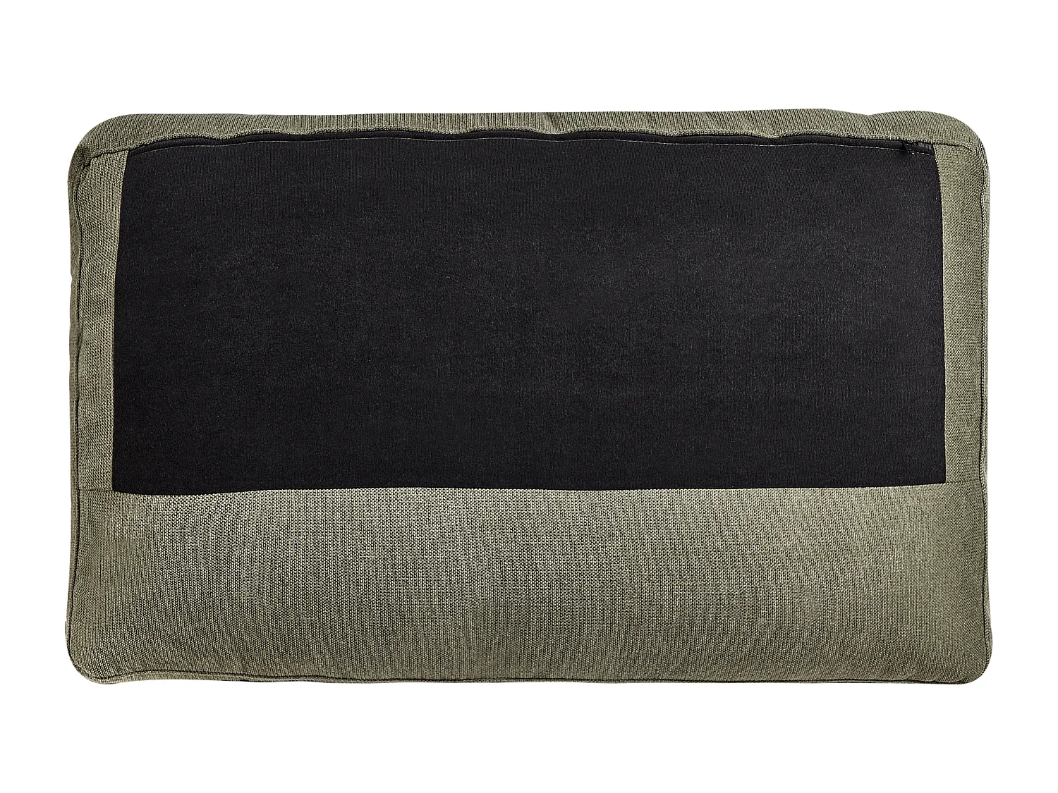 Canapé d'Angle à gauche Moderne en Tissu Polyester Pieds en Bois Clair Dossier avec Coussin Vert Nora