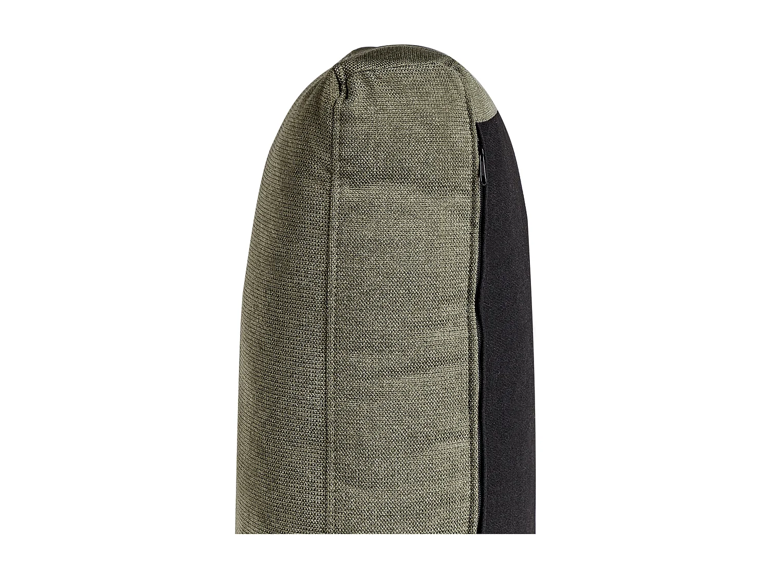 Canapé d'Angle à gauche Moderne en Tissu Polyester Pieds en Bois Clair Dossier avec Coussin Vert Nora