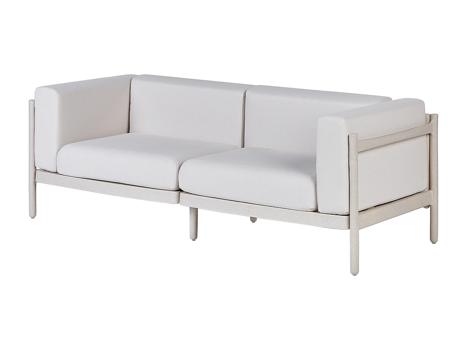 Sofa ogrodowa dla 2 osób FERRETTI Jasnobeżowy