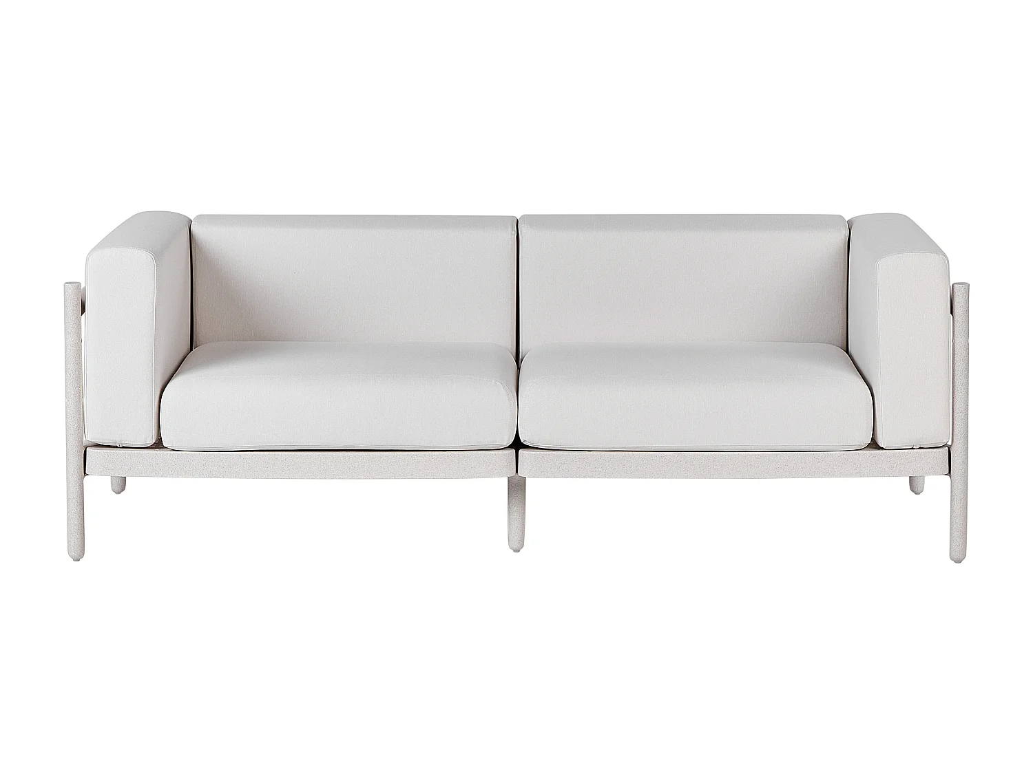 Canapé de jardin 2 places FERRETTI Beige clair