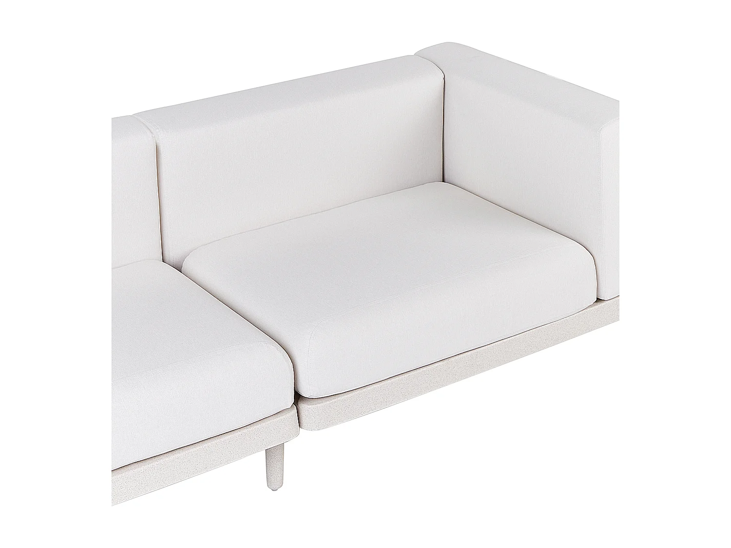 Canapé de jardin 2 places FERRETTI Beige clair