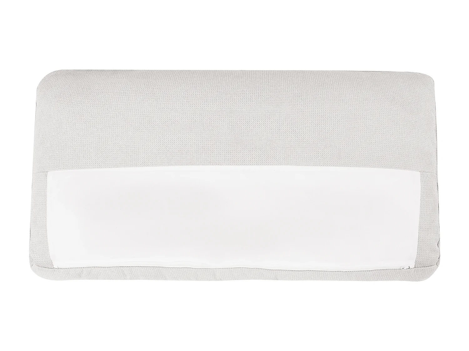 Sofá de canto LOFOTEN Tecido Branco creme 3 lugares à esquerda