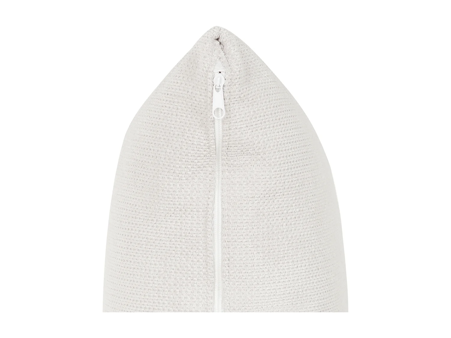 Canapé d'angle LOFOTEN Tissu Blanc cassé 3 places Côté gauche