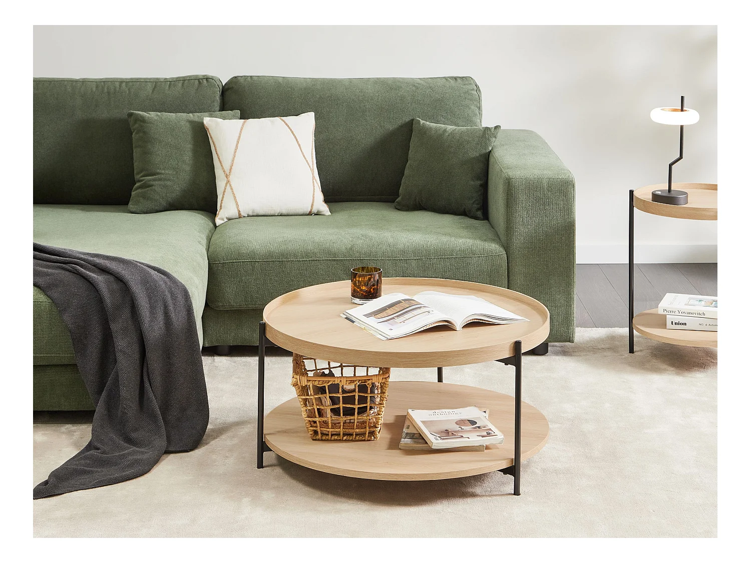 Couchtisch LANDER Hellbraun