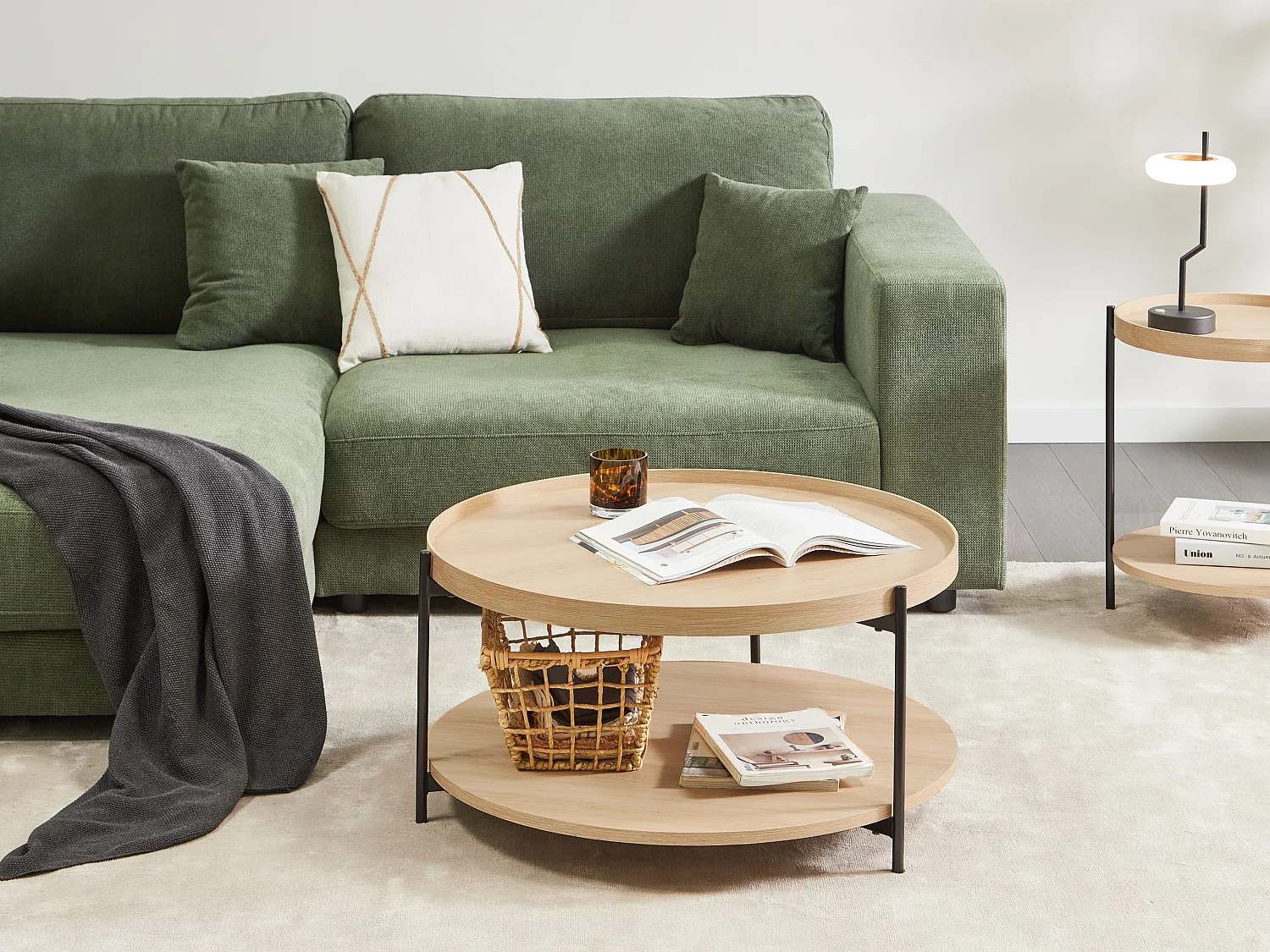 Couchtisch LANDER Hellbraun