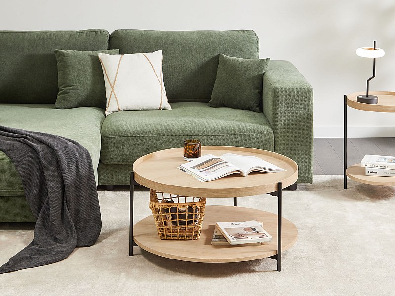 Table basse LANDER Marron clair
