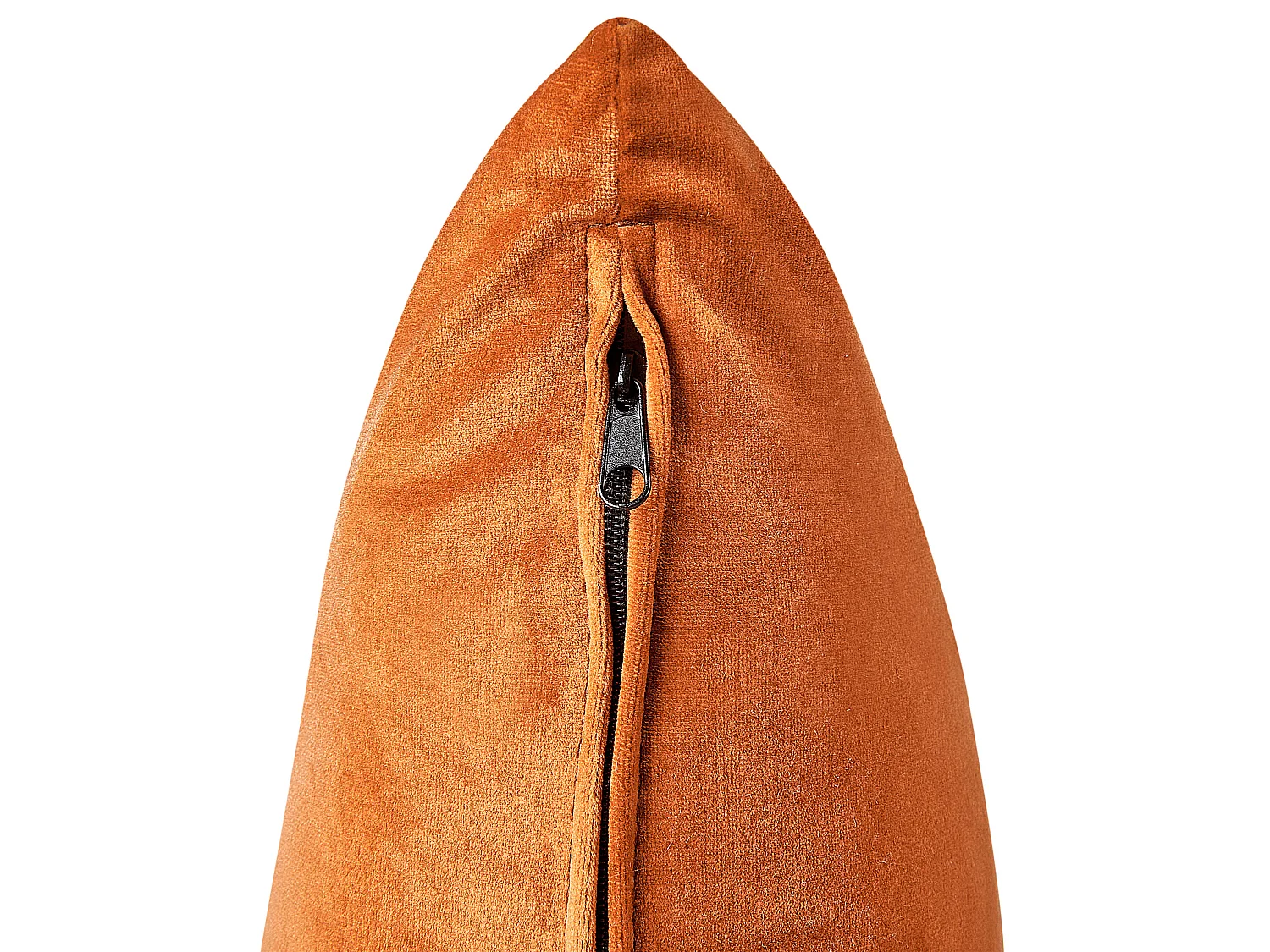 Chaise longue izquierdo CHAUMONT Terciopelo Naranja