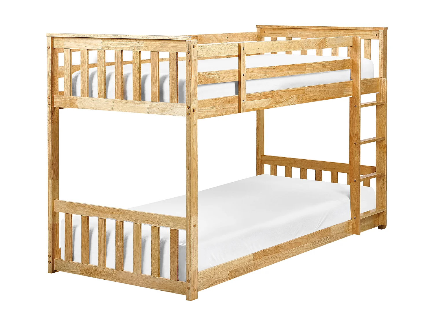 Letto a castello Legno LAZER 90 x 200 cm Marrone chiaro