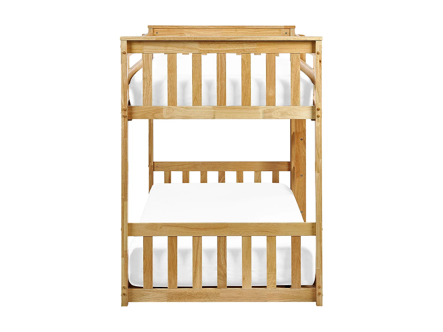 Letto a castello Legno LAZER 90 x 200 cm Marrone chiaro