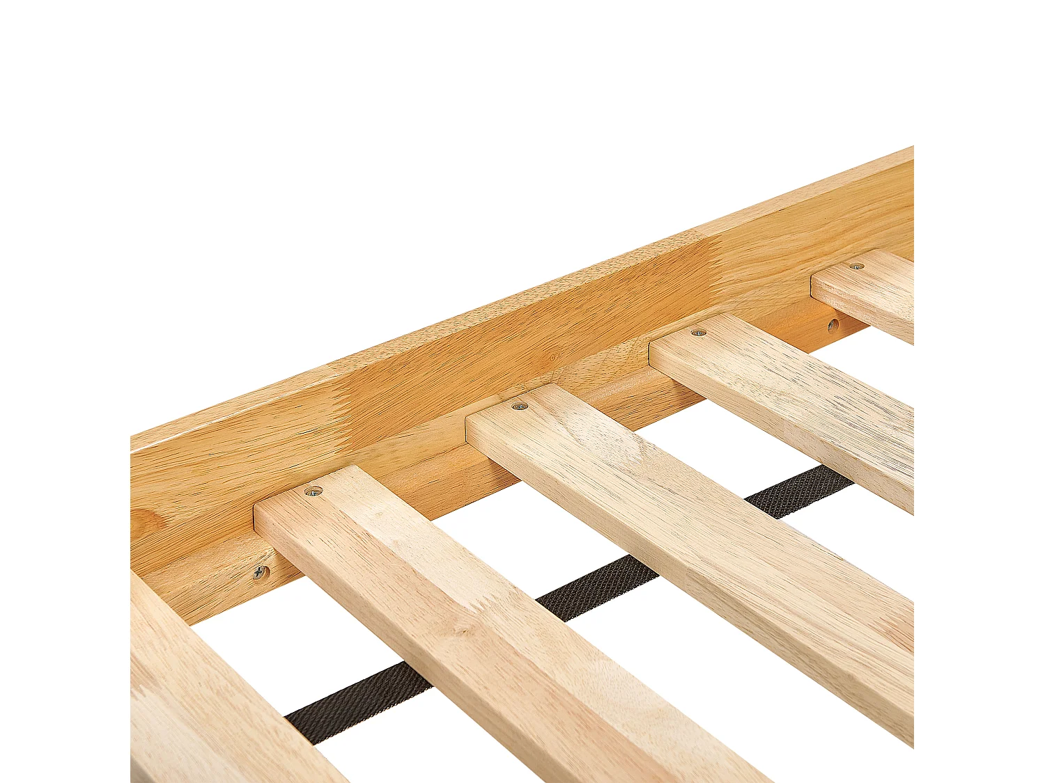 Hochbett Holz LAZER 90 x 200 cm Hellbraun