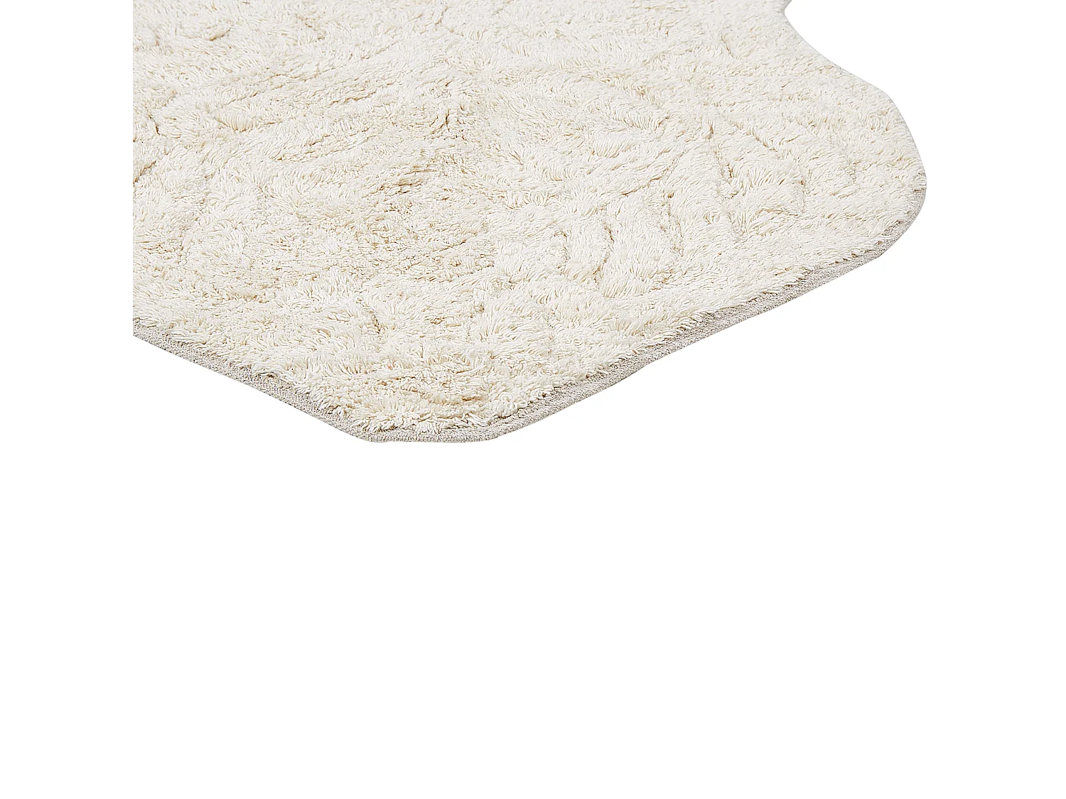 Tapis de bain CANBAR Beige clair 150 x 60 cm Coton