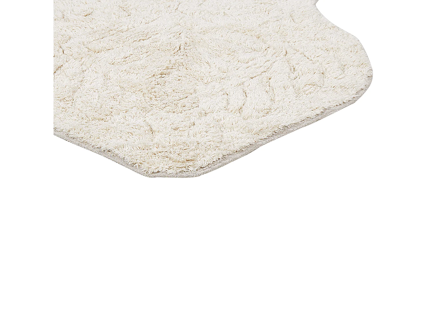 Tapis de bain CANBAR Beige clair 150 x 60 cm Coton