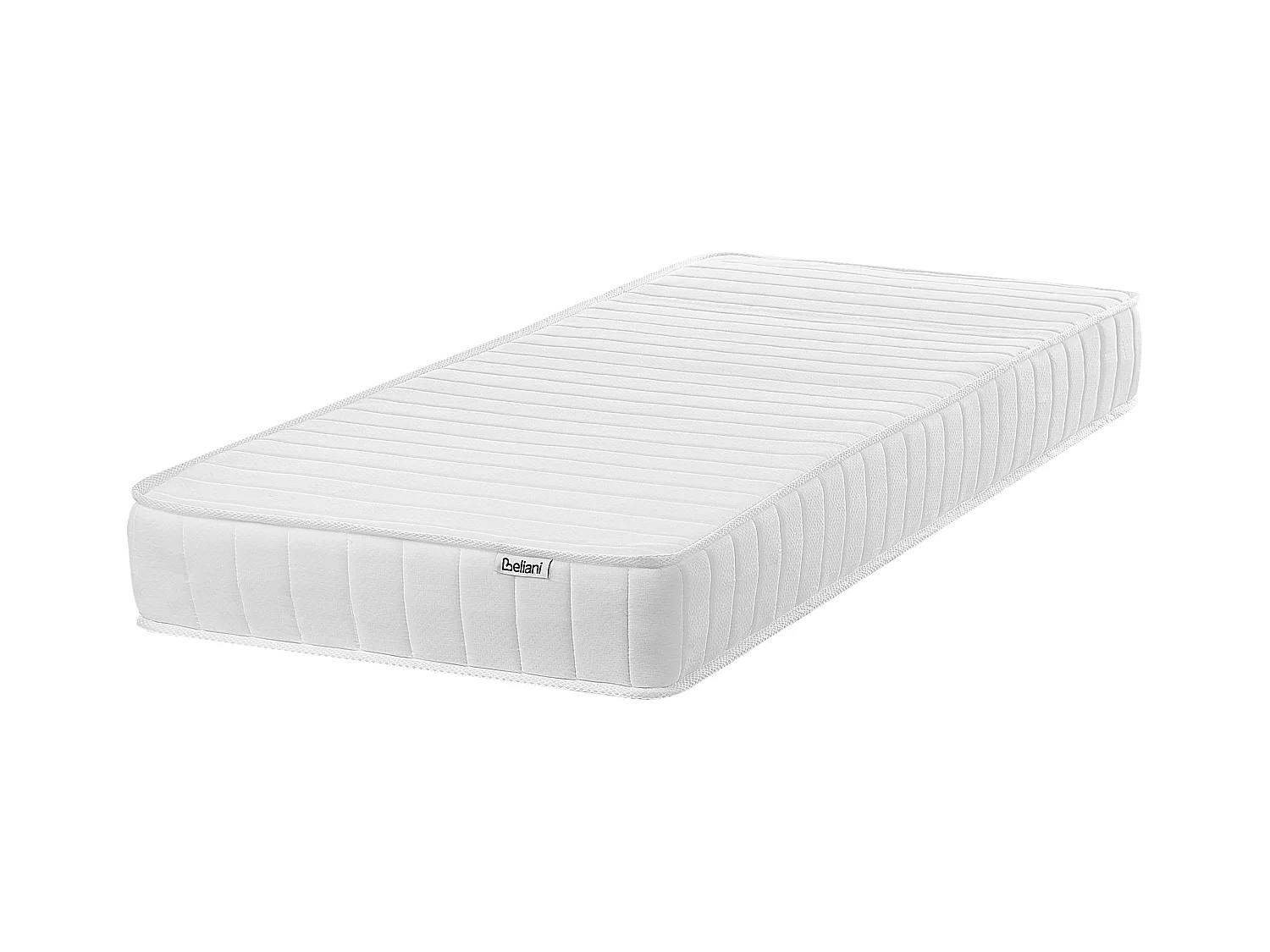 Matelas à ressorts ensachés en mousse à mémoire de forme DELIGHTFUL H3/4 Ferme 80 x 200 cm