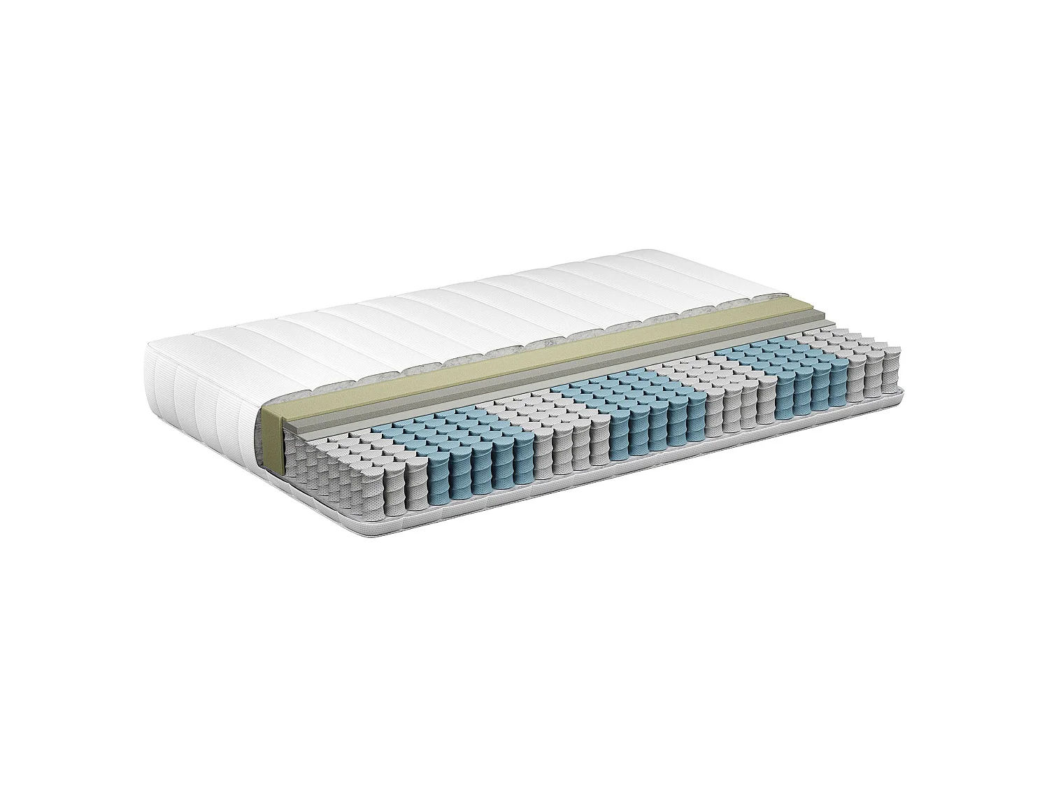 Memory Foam Pocket Spring Mattress DELIGHTFUL H3/4 Firm 140 x 200 cm (EU Double)