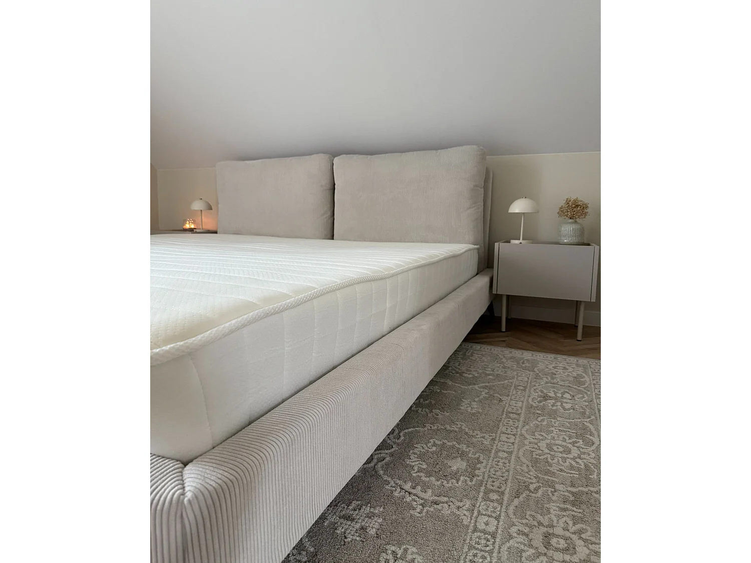 Materasso a molle insacchettate in memory foam DELIGHTFUL Duro 180 x 200 cm