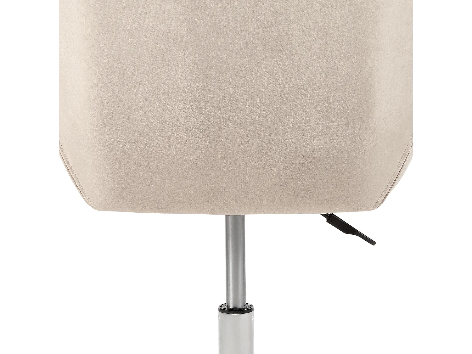 Chaise de bureau LABELLE Velours Beige