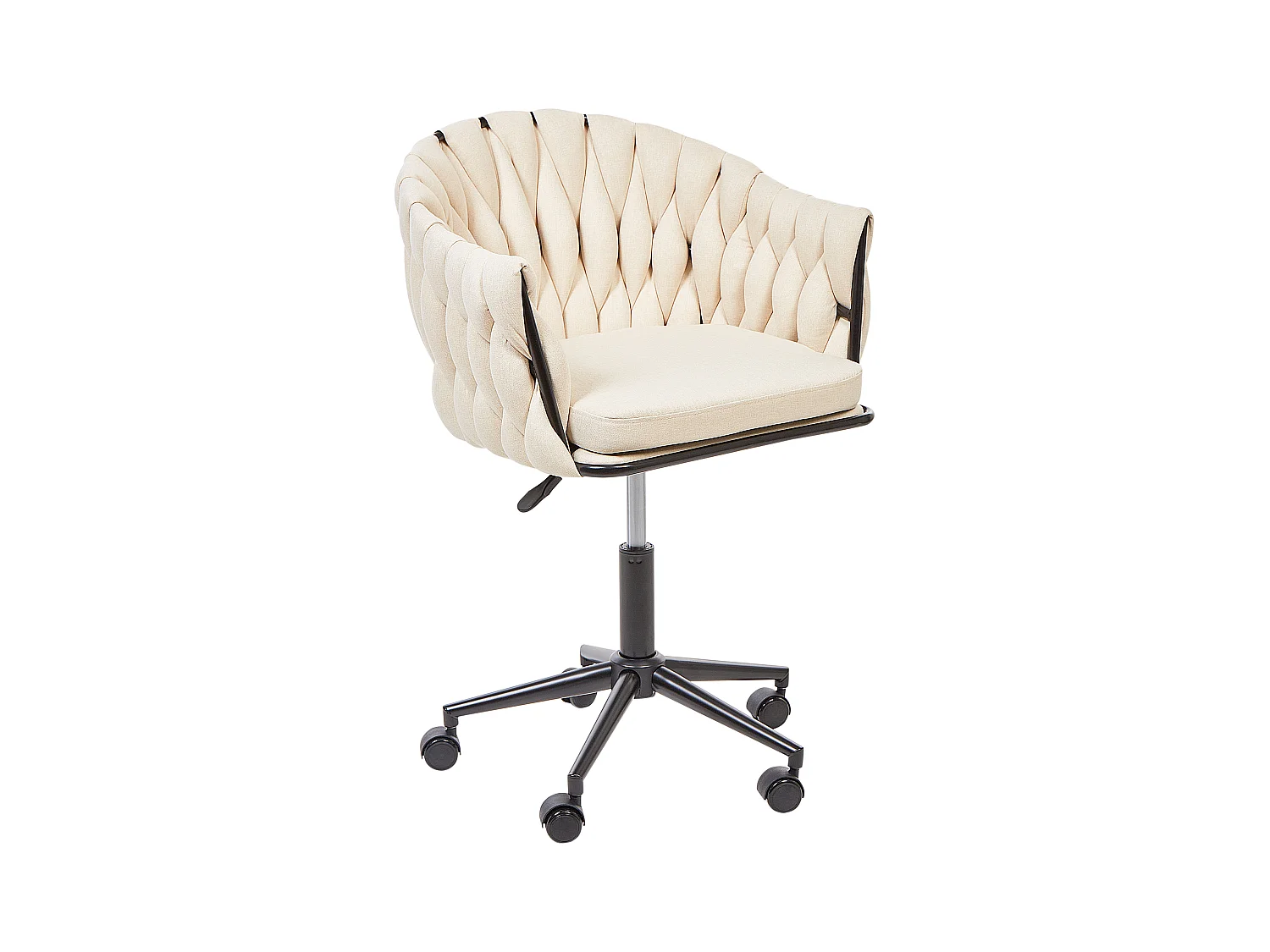 Bureaustoel Draaibaar MILAN Beige