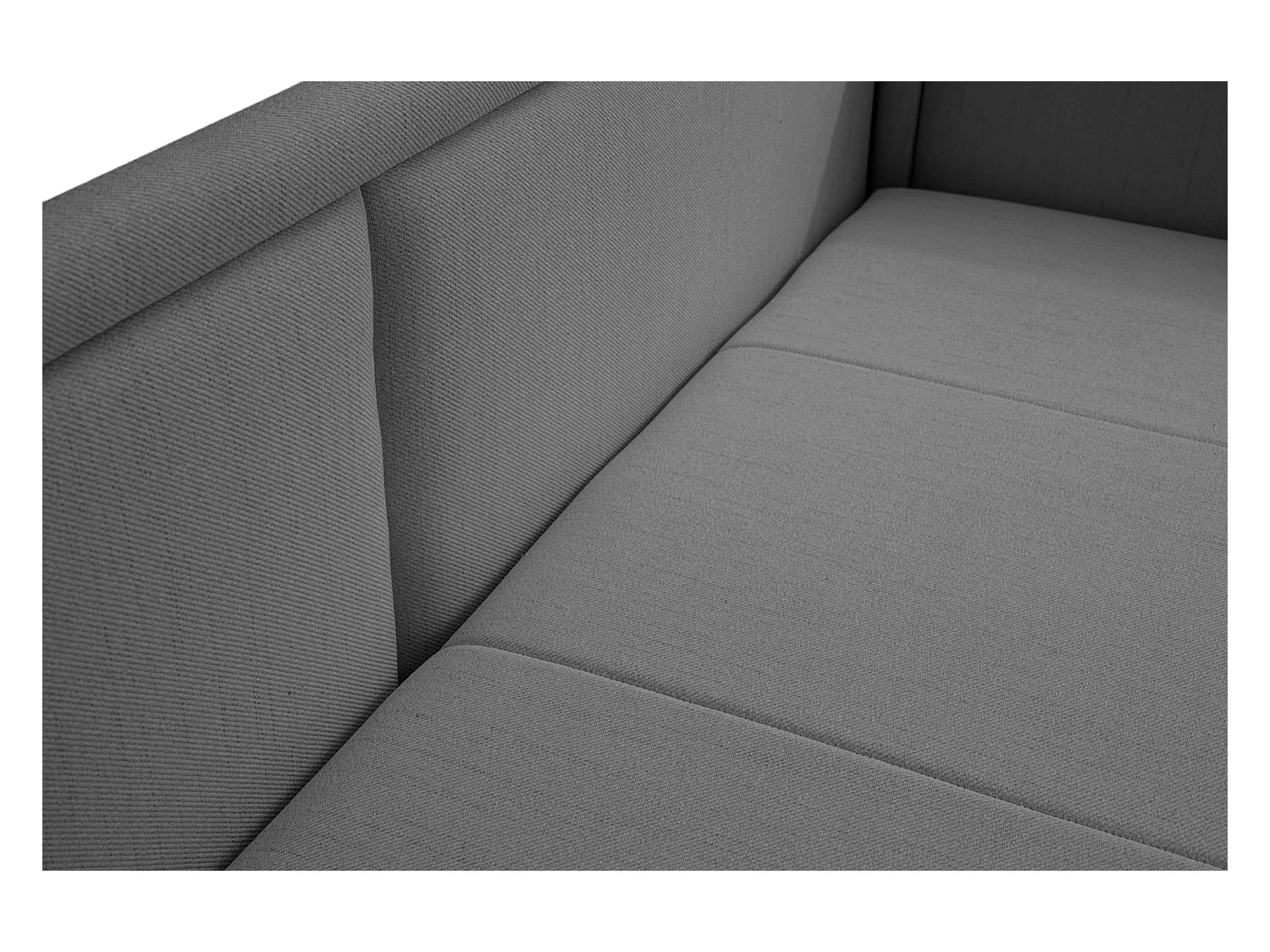 Lit ado avec rangement - gris foncé - CAPRILI